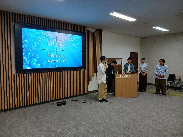 プレゼンテーション後の様子